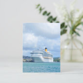 Cruiseschip Briefkaart (Staand voorkant)