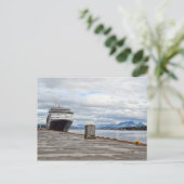 cruiseschip briefkaart (Staand voorkant)