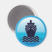 Cruiseschip Cabine Stateroom Deurmarkering Magneet (Voorkant / Achterkant)