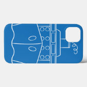 Cruiseschip Case-Mate iPhone Case (Achterkant (horizontaal))