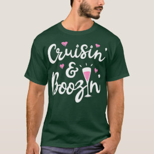 Cruiseschip en boozin T shirt cruiseschepen