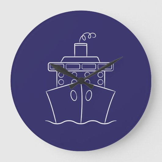 Cruiseschip Grote Klok (Voorkant)
