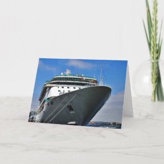 cruiseschip kaart