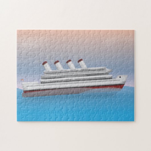Cruiseschip Legpuzzel (Horizontaal)