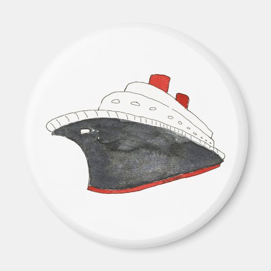 Cruiseschip magneet (Voorkant)