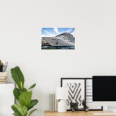 cruiseschip poster (Thuiskantoor)