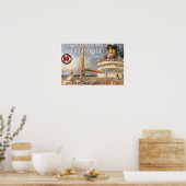  cruiseschip reisreclame poster (Keuken)