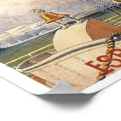  cruiseschip reisreclame poster (Hoek)