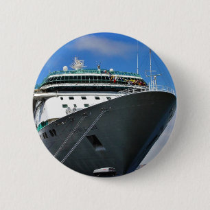cruiseschip ronde button 5,7 cm