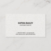 cruiseschip | schip visitekaartje (Achterkant)