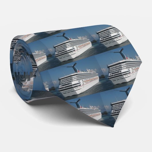 Cruiseschip Stropdas (Opgerold)