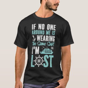 Cruiseschip vakantie vrienden familie van Nob T-shirt