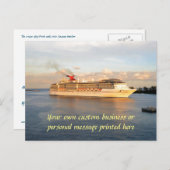 Cruisesom in Nassau Briefkaart (Voorkant / Achterkant)