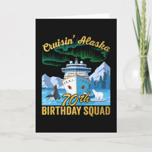 Cruisin' Alaska 70e verjaardag squad matchende pre Kaart