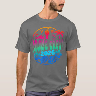 Cruisin Crew 2026 Cruise Familie Vrienden Vakantie T-shirt