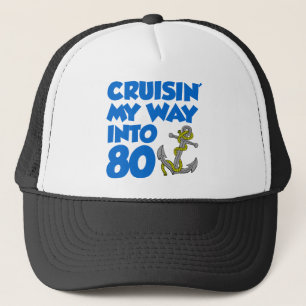 Cruisin ma manière dans le casquette 80