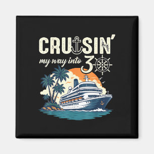 Cruisin mijn weg naar 30 grappige 30e verjaardag c magneet
