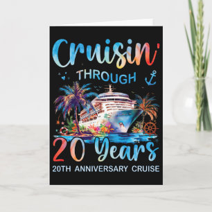 Cruisin Through 20 Years 20e verjaardag cruise T Kaart