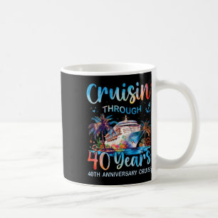 Cruisin Through 40 Years 40e verjaardag cruise T Koffiemok