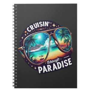 Cruisin' Through Paradise: Tropische ontsnappingsv Notitieboek