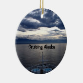 Cruising Alaska Keramisch Ornament (Rechts)