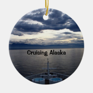 Cruising Alaska Keramisch Ornament