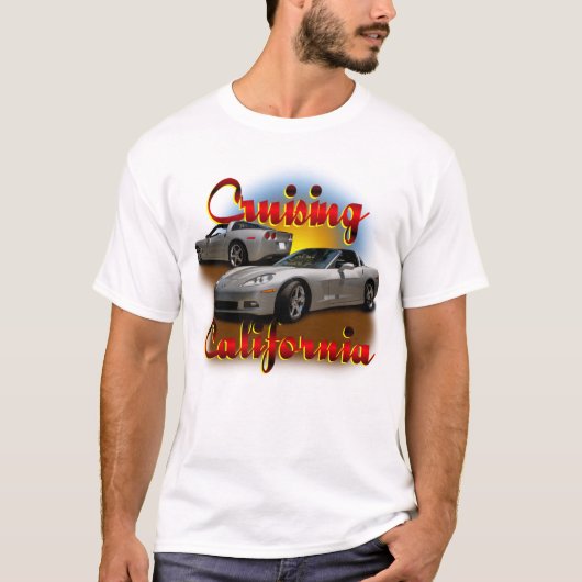 Cruising Californië T-shirt (Voorkant)