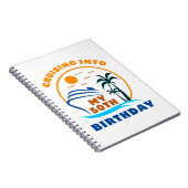 Cruising in mijn 50e geboortedag boot notitieboek (Rechterzijde)