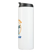 Cruising in mijn 50e geboortedag boot thermosbeker (Geroteerd rechts)