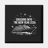 Cruising Into 2026 New Years Eve Family Matching H Magneet (Voorkant)