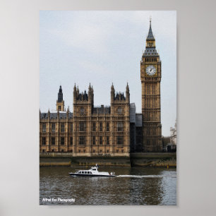 Cruising langs het Parlement Poster