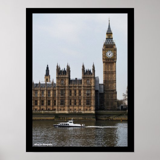 Cruising langs het Parlement Poster (Voorkant)