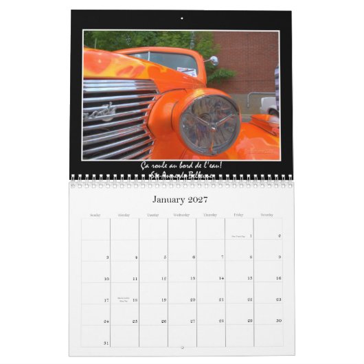 Cruising the Boardwalk, 2011 Kalender (Jan 2027)