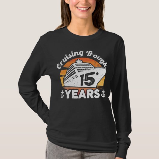 Cruising Trough 15 Years Anniversary T-shirt (Voorkant)