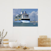 Cruising West Sailing East Poster (Keuken)