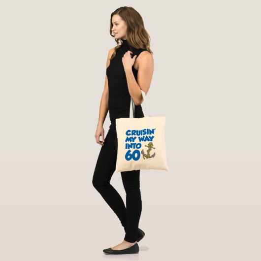 Cruisin'My Way in 60 Canvas tas (Voorkant (model))