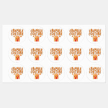 Crumble Couture Gingerbread Vakantie Stickers
