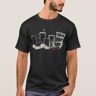 Crumbletown T-Shirt (zwart wit)