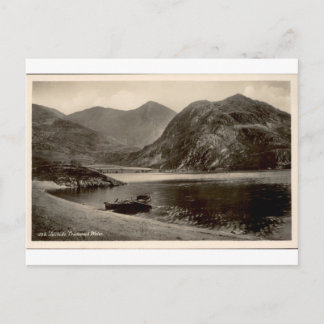 Crummock Water Eenzaamheid Vintage Meer Uitzicht Briefkaart