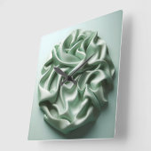 crumpled satin vierkante klok (Hoek)