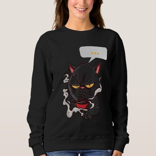 Crumpy Cat - Angry Ca Trui (Voorkant)