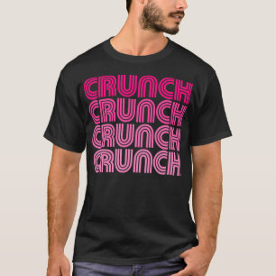 Crunch Grappige Oefening Workout Gym Fitness Snack T-shirt