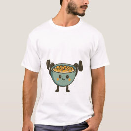 Crunch Time- Funny Cereal Gym Workout  T-shirt