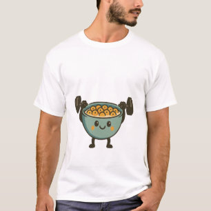 Crunch Time- Grappig Graan Gym Workout  T-shirt