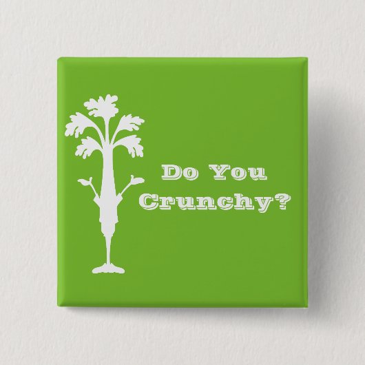 'Crunchy' 2' Square Button (Voorkant)