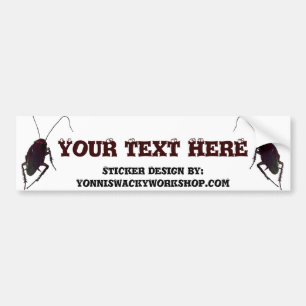 Crunchy Cockroach Bumpersticker