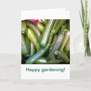 Crunchy Courgettes Kaart