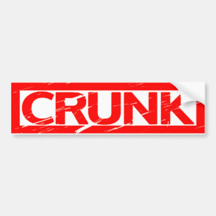 Crunk Stamp Bumpersticker