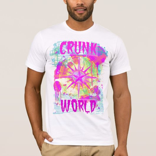 CrunkWorld Officieel T-shirt (Voorkant)