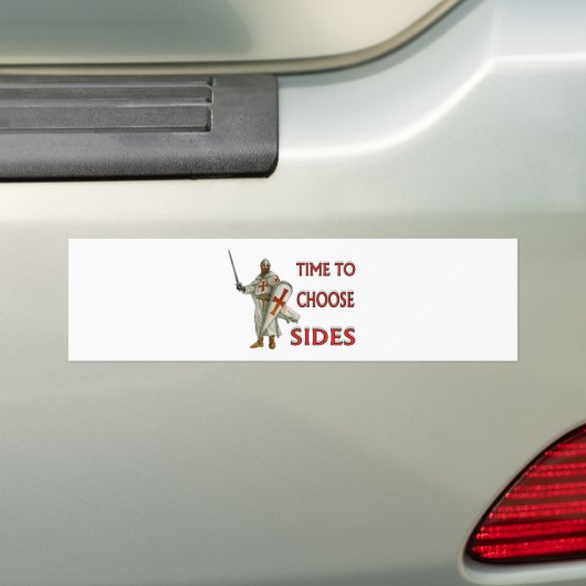 CRUSADER BUMPERSTICKER (Op auto)